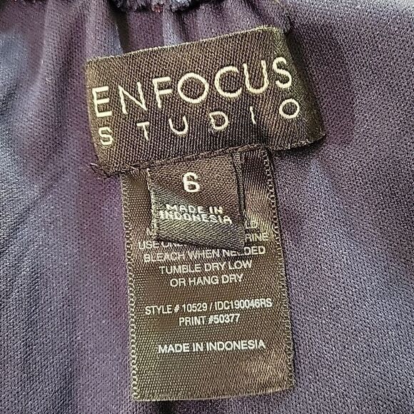 BRAND NEW ENFOCUS STUDIO SLEEVELESS MULTI-COLOR SHIFFON MINI DRESS - Picture 11 of 14